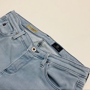 AG | The Stilt Cigarette Roll-Up Blue Denim SZ 28
